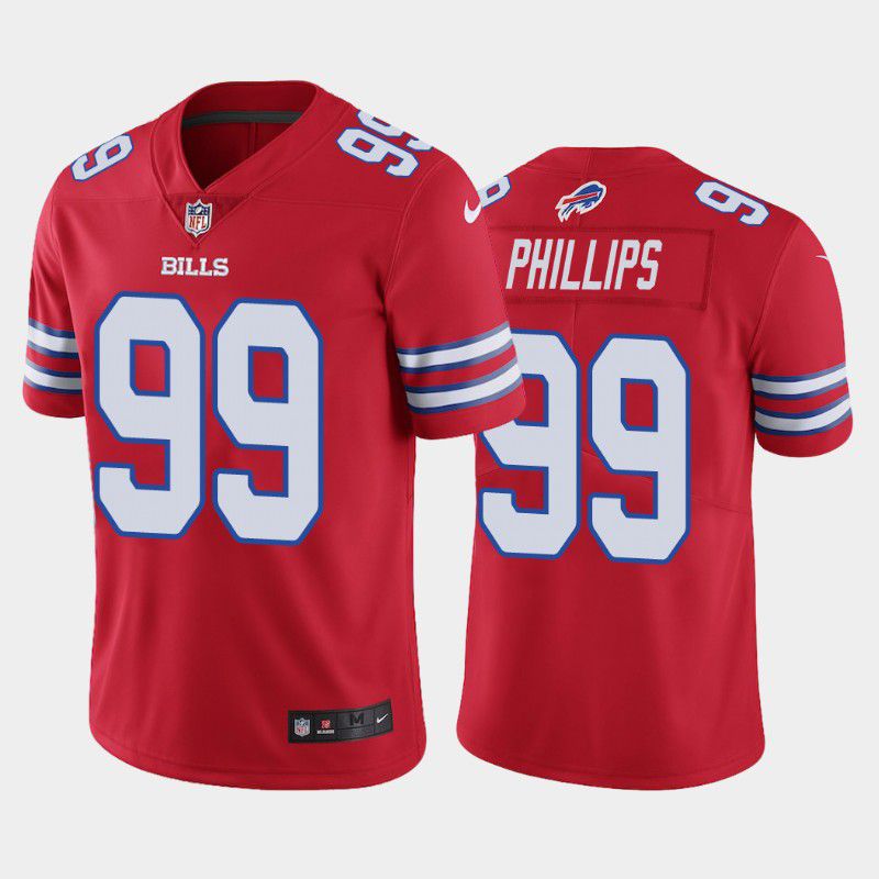 Men Buffalo Bills 99 Harrison Phillips Nike Red Limited NFL Jersey